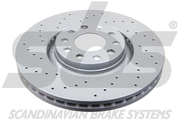 SBS 18153147135 Front brake disc ventilated 18153147135