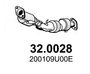 Asso 32.0028 Catalytic Converter 320028