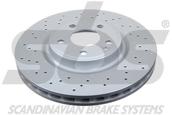SBS 18153133124 Front brake disc ventilated 18153133124