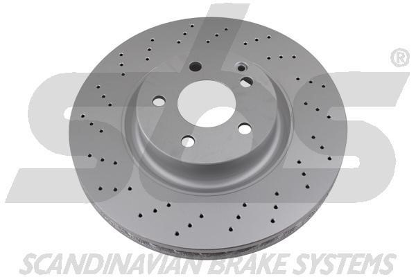 SBS 18153133119 Front brake disc ventilated 18153133119