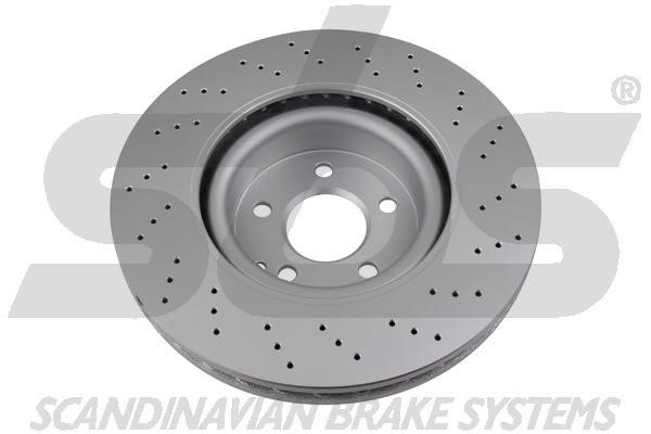 Front brake disc ventilated SBS 18153133119