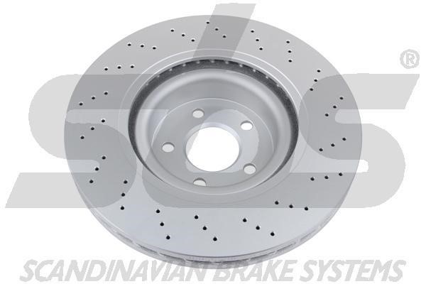 Front brake disc ventilated SBS 18153133118