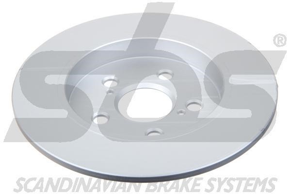 Rear brake disc, non-ventilated SBS 18153145143