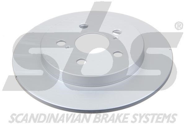 SBS 18153145143 Rear brake disc, non-ventilated 18153145143