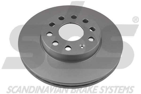 SBS 18153147166 Front brake disc ventilated 18153147166