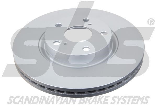 SBS 18153145125 Front brake disc ventilated 18153145125