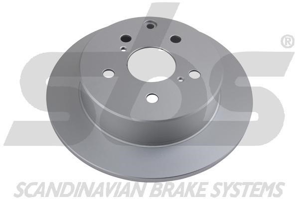 SBS 18153145126 Rear brake disc, non-ventilated 18153145126
