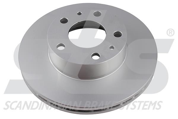 SBS 1815311960 Front brake disc ventilated 1815311960
