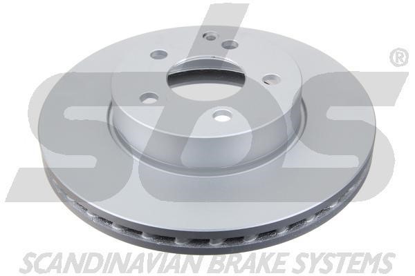 SBS 18153133100 Front brake disc ventilated 18153133100