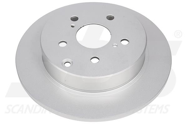 SBS 18153145180 Rear brake disc, non-ventilated 18153145180