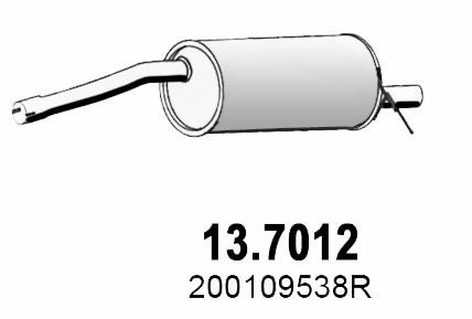 Asso 13.7012 Shock absorber 137012