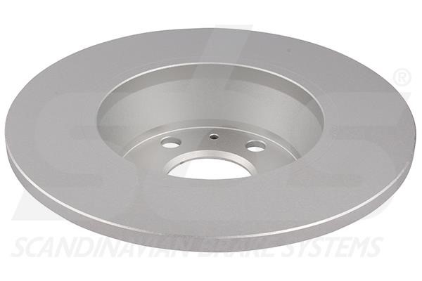 Rear brake disc, non-ventilated SBS 18153147168