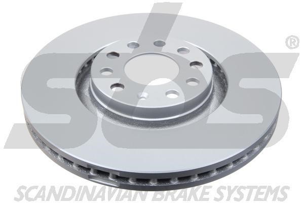 SBS 18153147107 Front brake disc ventilated 18153147107
