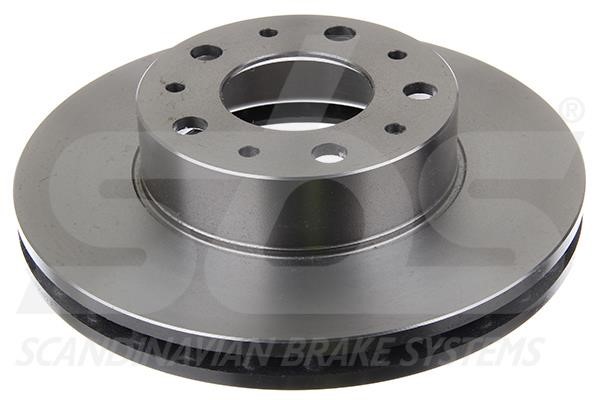 SBS 1815201942 Front brake disc ventilated 1815201942