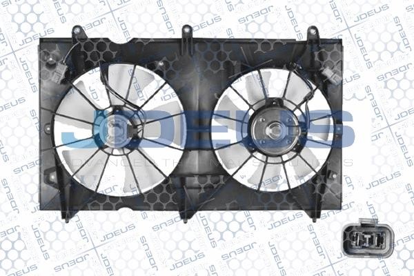 J. Deus EV0130342 Hub, engine cooling fan wheel EV0130342