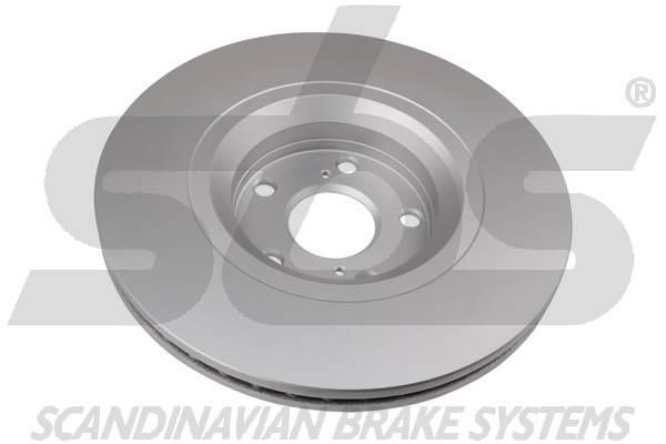 Front brake disc ventilated SBS 18153145129