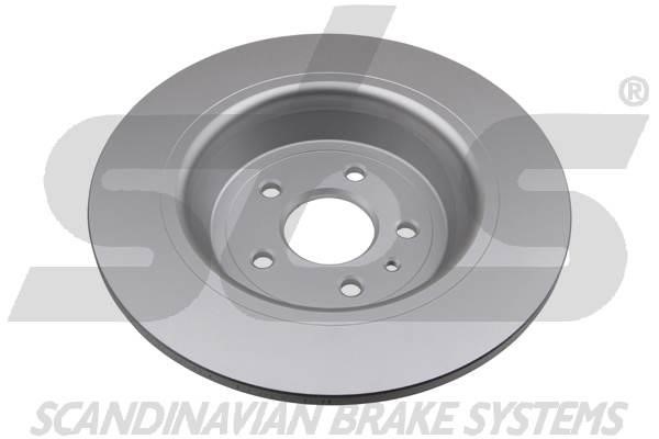 Rear brake disc, non-ventilated SBS 18153125102