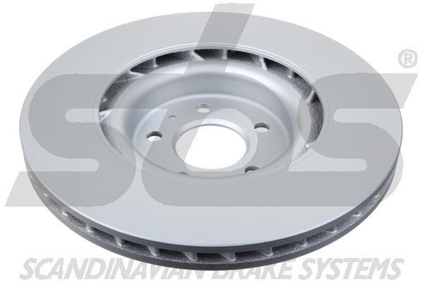 Rear ventilated brake disc SBS 18153147128