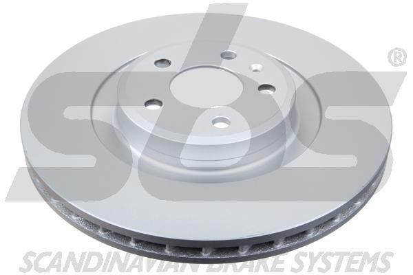 SBS 18153147128 Rear ventilated brake disc 18153147128