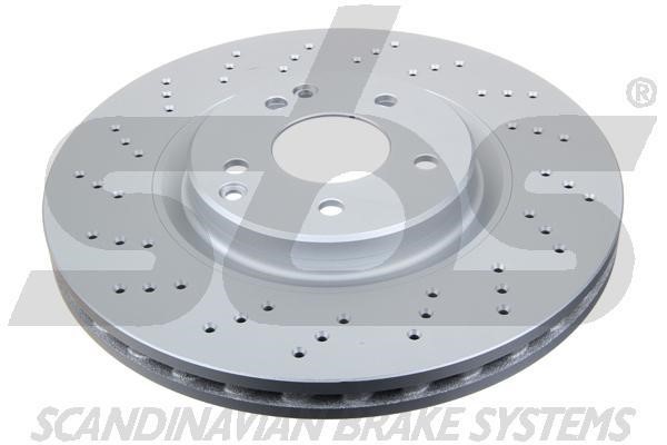 SBS 18153133117 Front brake disc ventilated 18153133117