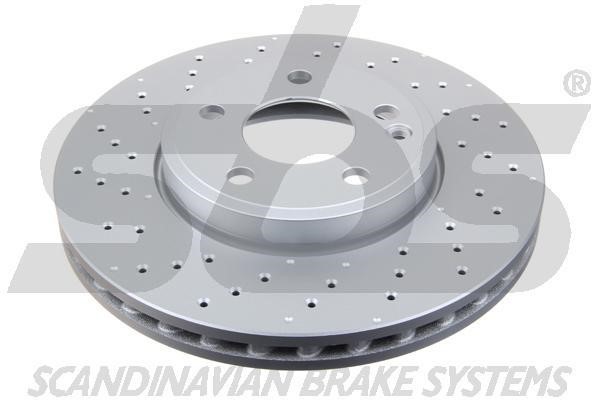 SBS 18153133116 Front brake disc ventilated 18153133116