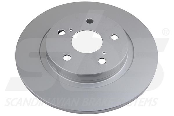 SBS 18153145131 Rear brake disc, non-ventilated 18153145131