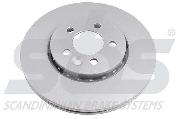 SBS 1815314055 Front brake disc ventilated 1815314055