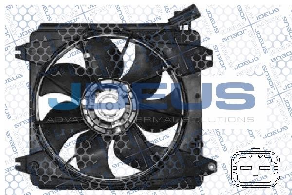 J. Deus EV0070180 Hub, engine cooling fan wheel EV0070180