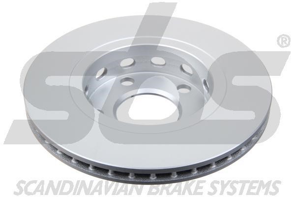 Rear ventilated brake disc SBS 18153147131