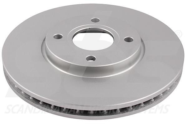 SBS 18153125103 Front brake disc ventilated 18153125103