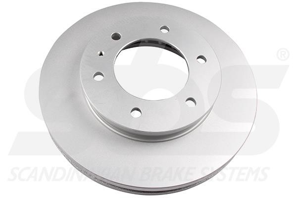 SBS 18153125104 Front brake disc ventilated 18153125104