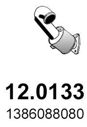 Cat converter Citroen: 120133 Asso Catalytic Converter