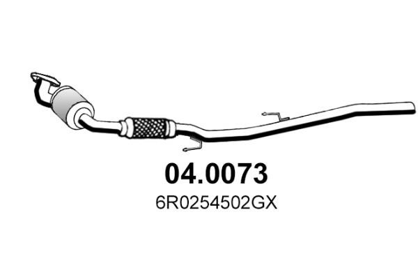 Catalyst exhaust Audi: 040073 Asso Catalytic Converter