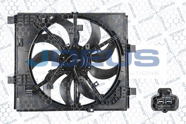 J. Deus EV0190440 Hub, engine cooling fan wheel EV0190440