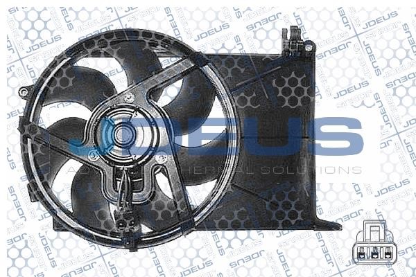 J. Deus EV0200530 Hub, engine cooling fan wheel EV0200530