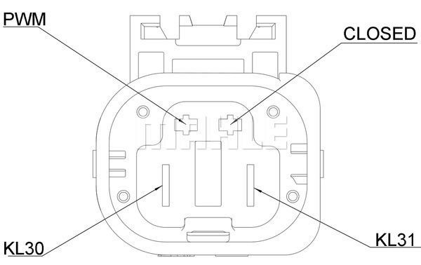Mahle/Behr Hub, engine cooling fan wheel – price [object Object] PLN