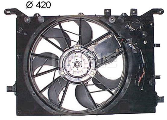 Hub, engine cooling fan wheel Mahle&#x2F;Behr CFF 376 000S