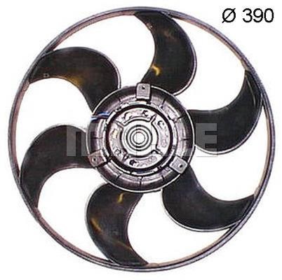 Hub, engine cooling fan wheel Mahle/Behr CFF 381 000S