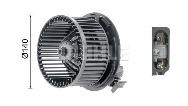 Mahle&#x2F;Behr Fan assy - heater motor – price 518 PLN