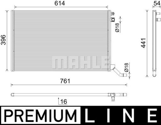 Mahle/Behr Engine cooling radiator – price [object Object] PLN