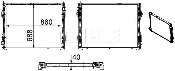 Buy Mahle/Knecht CR 1175 000P at a low price in United Arab Emirates!