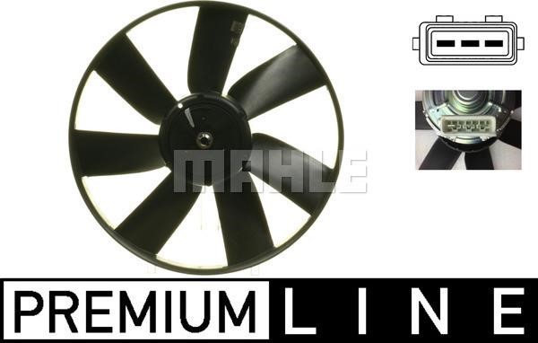 Mahle/Perfect circle CFF 9 000P Hub, engine cooling fan wheel CFF9000P