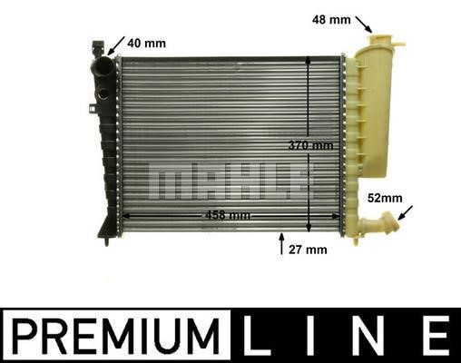 Radiator, engine cooling Mahle&#x2F;Behr CR 2205 000P