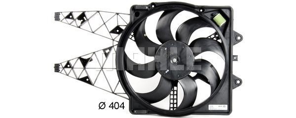 Mahle Original CFF 158 000P Hub, engine cooling fan wheel CFF158000P