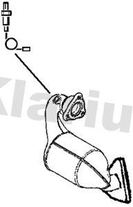 Klarius 322548 Catalytic Converter 322548