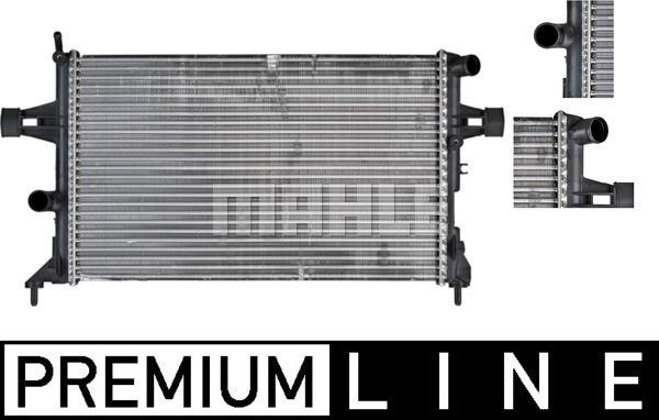 Engine cooling radiator Mahle/Perfect circle CR 227 000P
