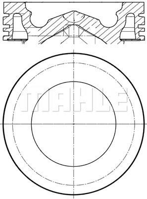 061PI00126000 Mahle/Behr Piston