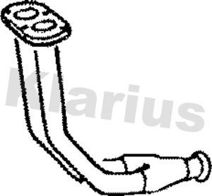 Klarius LL11M Exhaust pipe LL11M