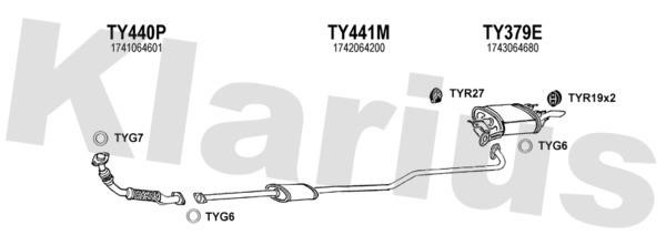  900269U Exhaust system 900269U