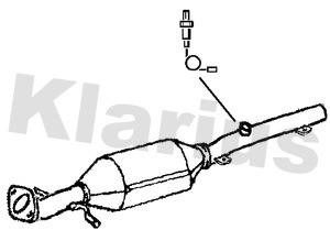 Klarius 370374 Catalytic Converter 370374